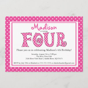 Convite de festas de aniversário do alfabeto Boli