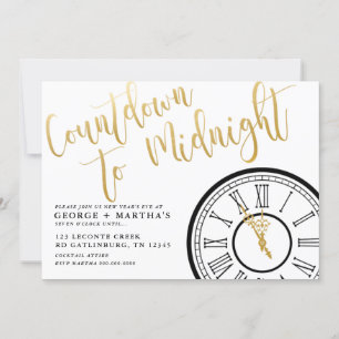 CONVITE DE FESTAS de Ano Novo EDITABLE