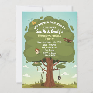 Convite de festas de Aquecimento da Casa