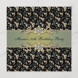 Convite de festas de Cammo Elegante