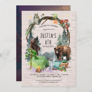 Convite de festas de Campanha