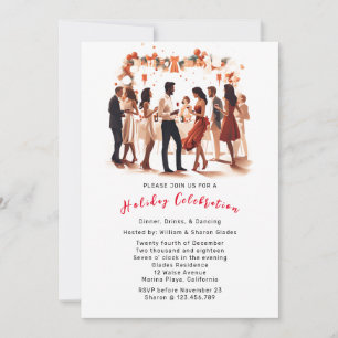 Convite de festas de Celebração de Natal