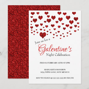 Convite de festas de Celebração Noturna de Galen