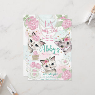 Convite de festas de chá, Convite para pagamento d