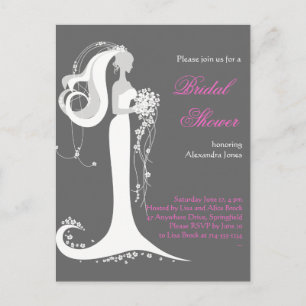 Convite de festas de Chá de panela Brito Elegante