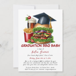 Convite de festas de CHURRASCO de Graduação | Cook