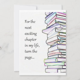 Convite de festas de divórcio do próximo capítulo