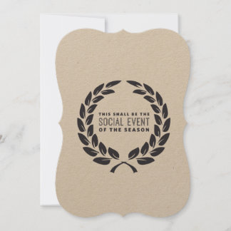 Convite de festas de Eventos Sociais