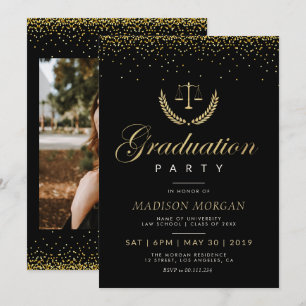 convite de festas de formando da escola de direito