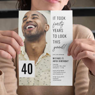 Convite de festas de Fotografia Chic 40