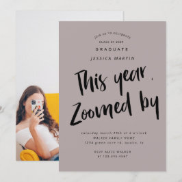 convite de festas de fotografia de graduação pandê