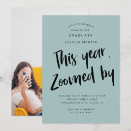 convite de festas de fotografia de graduação pandê