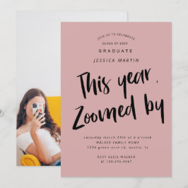 convite de festas de fotografia de graduação pandê