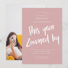 convite de festas de fotografia de graduação pandê