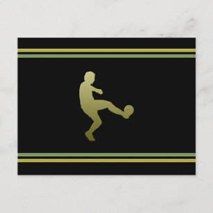 Convite de festas de futebol