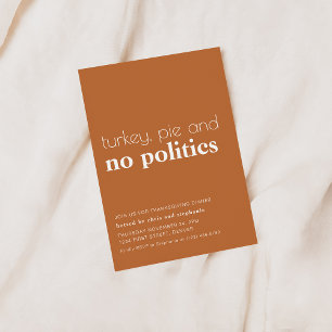 Convite de festas de Janto de Ação de Graças Engra