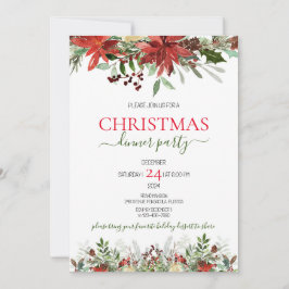 Convite de festas de Janto de Natal