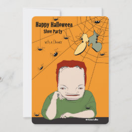 Convite de festas de Janto Halloween