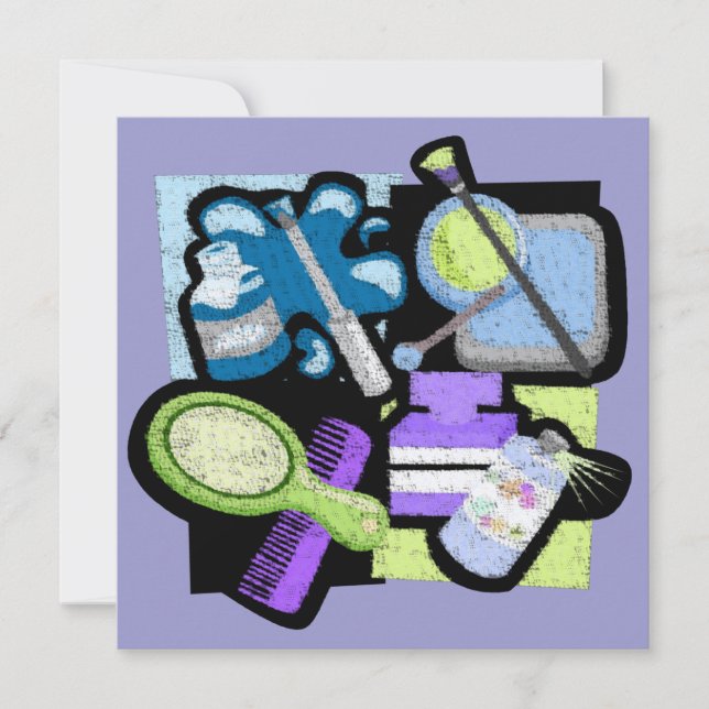 Convite de festas de Marketing (Frente)