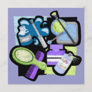 Convite de festas de Marketing