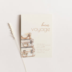 Convite de festas de Modelo de de despedida