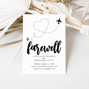 Convite de festas de Movimentação de Aposentação d