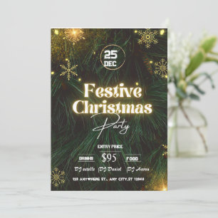 Convite de festas de Natal