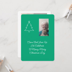 Convite de festas de Natal