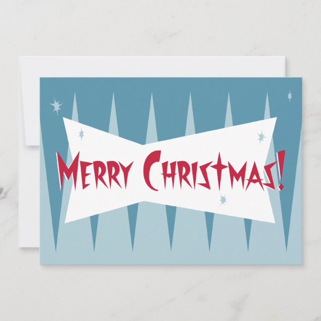 Convite de festas de Natal (Frente)