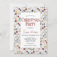 Convite de festas de Natal
