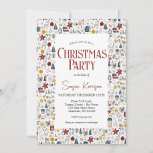 Convite de festas de Natal