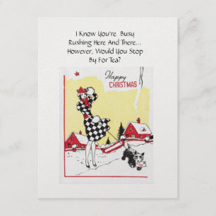 Convite de festas de Natal