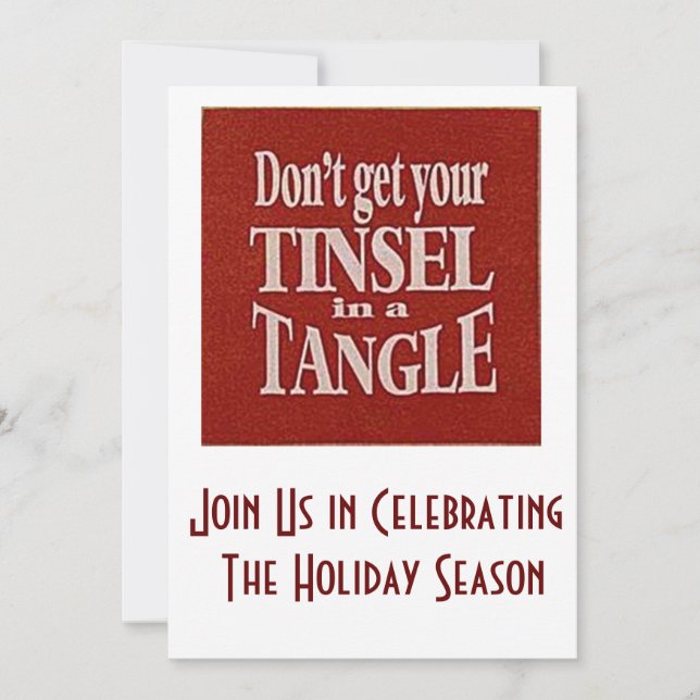 CONVITE DE FESTAS DE NATAL ADULTO= HUMOR E DIVERSÃ (Frente)