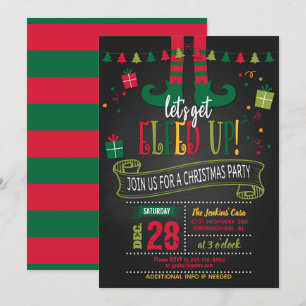 Convite de festas de Natal - BK