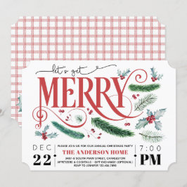 Convite de festas de Natal de Feliz de Natal de Fé