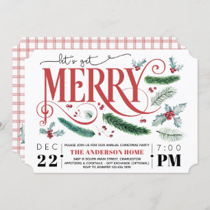 Convite de festas de Natal de Feliz de Natal de Fé