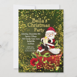 Convite de festas de Natal do Holiday Cookie Excha