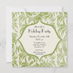 Convite de festas de Natal Elegante de Natal de Fé