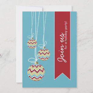 Convite de festas de Natal Impressionante