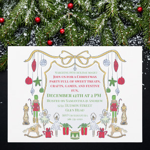 Convite de festas de Natal para crianças, Ballerin