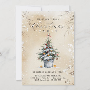 Convite de festas de Natal Russo