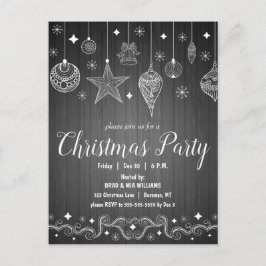 Convite de festas de Natal Russo Moderno