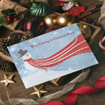 Convite de festas de Natal Snowman Sparkly<br><div class="desc">Snowman Sparkly Convite de festas de Natal. Fácil De Personalizar A Redação Para Atender Às Suas Necessidades.</div>
