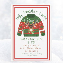 Convite de festas de Natal suave