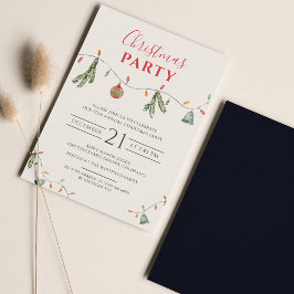Convite de festas de negócios de Natal no Office