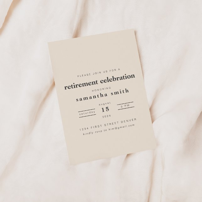 Convite de festas de Reforma Moderna Simples (Criador carregado)