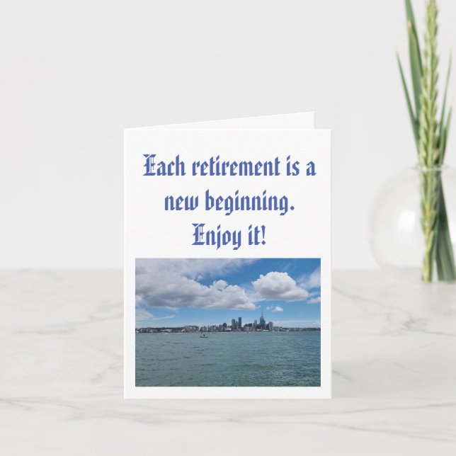 convite de festas de reforma nova zelândia (Frente)