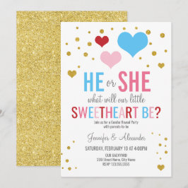 Convite de festas de Revenda de Gênero do namorado