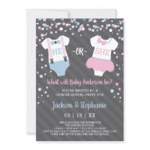 Convite de festas de Revisão de Gênero