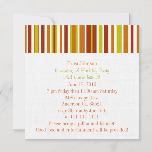 Convite de festas de sol sorridente (Frente)